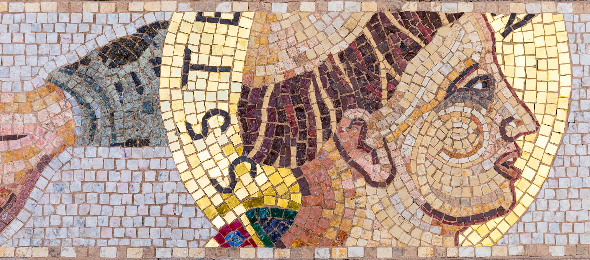A custom religious mosaic